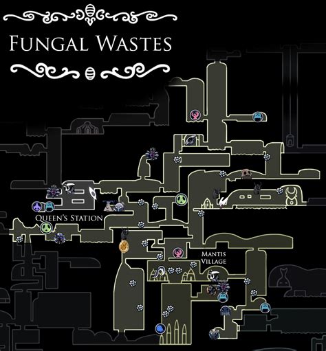 fungal wastes map|Hollow Knight Interactive Map .